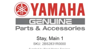 Stay, Main 1 - Genuine Yamaha Product available at Flood Marine