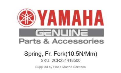 Spring, Fr. Fork(10.5N/Mm) - Genuine Yamaha Product available at Flood Marine