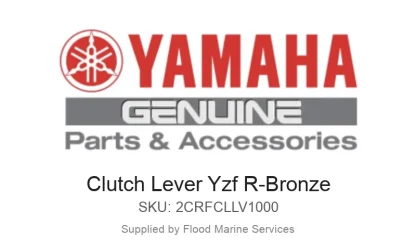 Clutch Lever Yzf R-Bronze - Genuine Yamaha Product available at Flood Marine