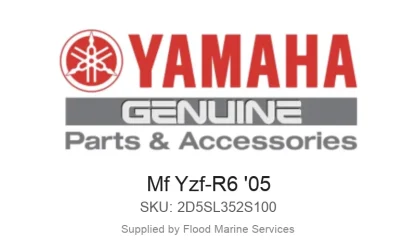 Mf Yzf-R6 '05 - Genuine Yamaha Product available at Flood Marine