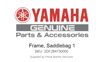 Frame, Saddlebag 1 - Genuine Yamaha Product available at Flood Marine