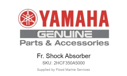 Fr. Shock Absorber - Genuine Yamaha Product available at Flood Marine