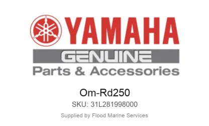 Om-Rd250 - Genuine Yamaha Product available at Flood Marine