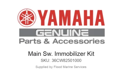 Main Sw. Immobilizer Kit - Genuine Yamaha Product available at Flood Marine