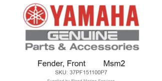 Fender, Front        Msm2 - Genuine Yamaha Product available at Flood Marine