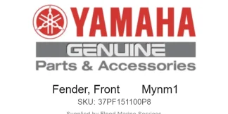 Fender, Front       Mynm1 - Genuine Yamaha Product available at Flood Marine