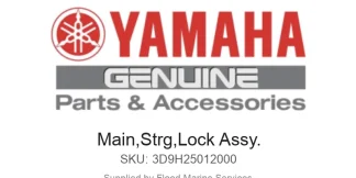 Main,Strg,Lock Assy. - Genuine Yamaha Product available at Flood Marine