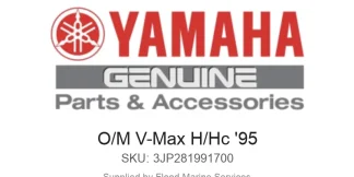 O/M V-Max H/Hc '95 - Genuine Yamaha Product available at Flood Marine