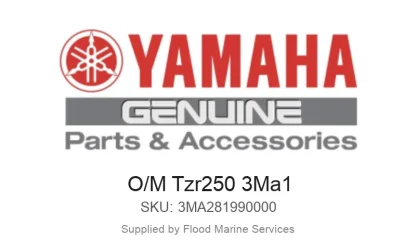 O/M Tzr250 3Ma1 - Genuine Yamaha Product available at Flood Marine