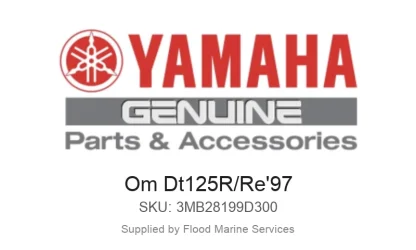 Om Dt125R/Re'97 - Genuine Yamaha Product available at Flood Marine