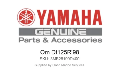 Om Dt125R'98 - Genuine Yamaha Product available at Flood Marine