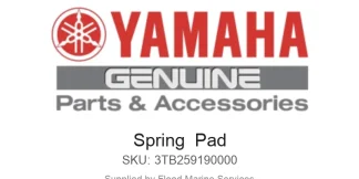 Spring  Pad - Genuine Yamaha Product available at Flood Marine