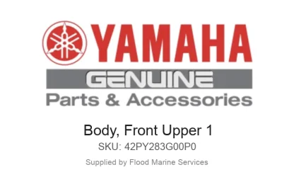 Body, Front Upper 1 - Genuine Yamaha Product available at Flood Marine