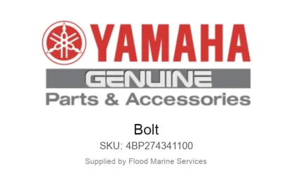 Bolt - Genuine Yamaha Product available at Flood Marine