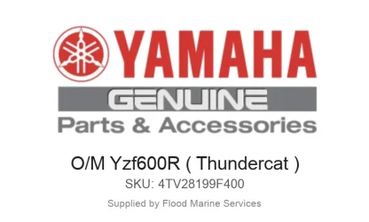 O/M Yzf600R ( Thundercat ) - Genuine Yamaha Product available at Flood Marine