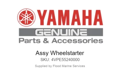 Assy Wheelstarter - Genuine Yamaha Product available at Flood Marine