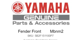 Fender Front        Mbnm2 - Genuine Yamaha Product available at Flood Marine
