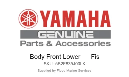 Body Front Lower      Fis - Genuine Yamaha Product available at Flood Marine