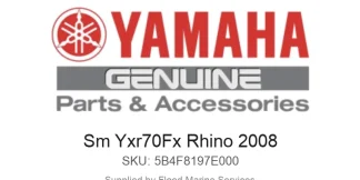 Sm Yxr70Fx Rhino 2008 - Genuine Yamaha Product available at Flood Marine