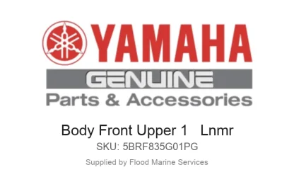 Body Front Upper 1   Lnmr - Genuine Yamaha Product available at Flood Marine