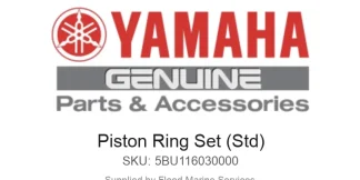 Piston Ring Set (Std) - Genuine Yamaha Product available at Flood Marine