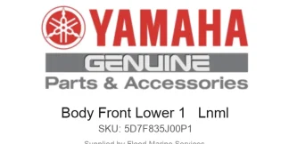 Body Front Lower 1   Lnml - Genuine Yamaha Product available at Flood Marine
