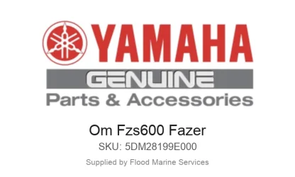 Om Fzs600 Fazer - Genuine Yamaha Product available at Flood Marine