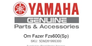 Om Fazer Fzs600(Sp) - Genuine Yamaha Product available at Flood Marine