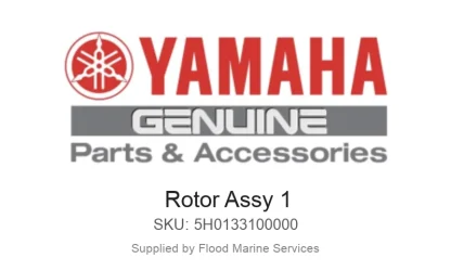 Rotor Assy 1 - Genuine Yamaha Product available at Flood Marine
