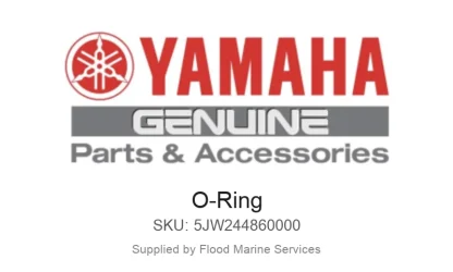 O-Ring - Genuine Yamaha Product available at Flood Marine