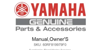 Manual,Owner'S - Genuine Yamaha Product available at Flood Marine