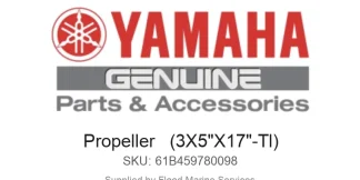 Propeller   (3X5"X17"-Tl) - Genuine Yamaha Product available at Flood Marine