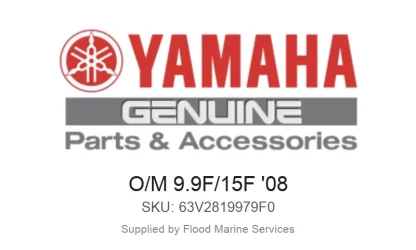 O/M 9.9F/15F '08 - Genuine Yamaha Product available at Flood Marine