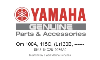 Om 100A, 115C, (L)130B, ------ - Genuine Yamaha Product available at Flood Marine