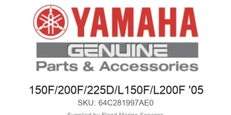 150F/200F/225D/L150F/L200F '05 - Genuine Yamaha Product available at Flood Marine