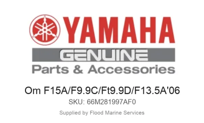 Om F15A/F9.9C/Ft9.9D/F13.5A'06 - Genuine Yamaha Product available at Flood Marine