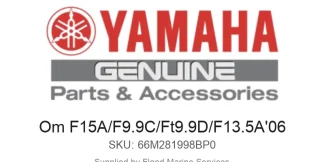 Om F15A/F9.9C/Ft9.9D/F13.5A'06 - Genuine Yamaha Product available at Flood Marine