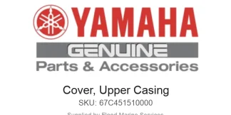 Cover, Upper Casing - Genuine Yamaha Product available at Flood Marine