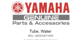 Tube, Water - Genuine Yamaha Product available at Flood Marine