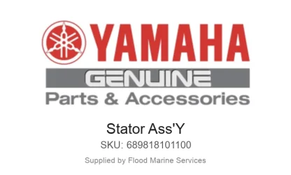 Stator Ass'Y - Genuine Yamaha Product available at Flood Marine