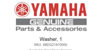Washer, 1 - Genuine Yamaha Product available at Flood Marine