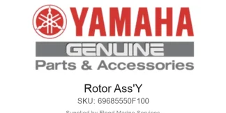 Rotor Ass'Y - Genuine Yamaha Product available at Flood Marine