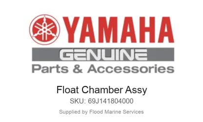 Float Chamber Assy - Genuine Yamaha Product available at Flood Marine