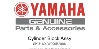 Cylinder Block Assy - Genuine Yamaha Product available at Flood Marine