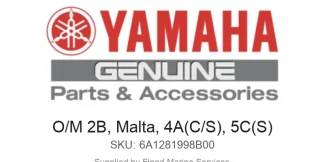 O/M 2B, Malta, 4A(C/S), 5C(S) - Genuine Yamaha Product available at Flood Marine