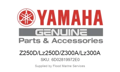 Z250D/Lz250D/Z300A/Lz300A - Genuine Yamaha Product available at Flood Marine