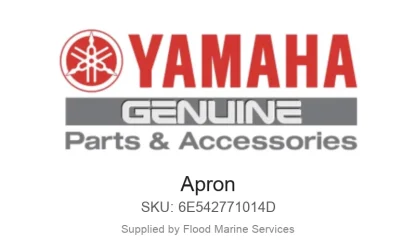 Apron - Genuine Yamaha Product available at Flood Marine