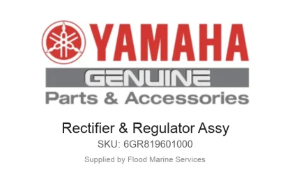 Rectifier & Regulator Assy - Genuine Yamaha Product available at Flood Marine