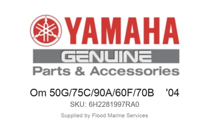 Om 50G/75C/90A/60F/70B    '04 - Genuine Yamaha Product available at Flood Marine