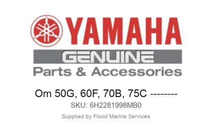 Om 50G, 60F, 70B, 75C -------- - Genuine Yamaha Product available at Flood Marine